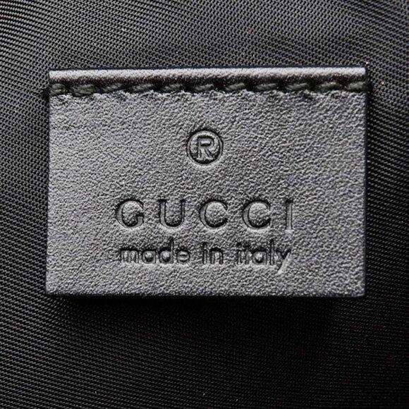 Gucci Black Nylon Butterfly L'Aveugle Par Amour Zip Pouch - Picture 7 of 10